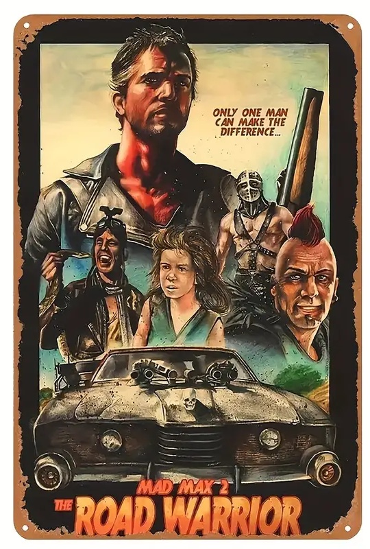 マッドマックス』映画ポスター メタルサイン ブリキ看板 インテリア
