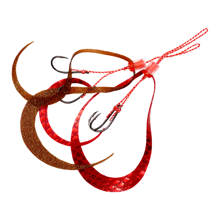 ハヤブサ/Hayabusa バルキーカーリーフックセット 地獄掛け アソート 2