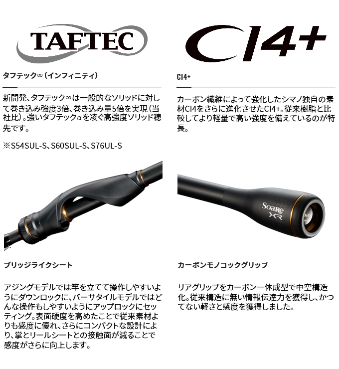 シマノ（SHIMANO） 【目玉商品】シマノ 21 ソアレ XR S64UL+-S (2021年