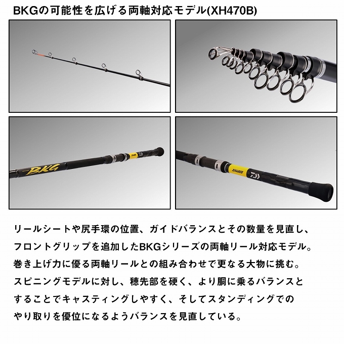 DAIWA（ダイワ） 24 バトルゲーム BKG (ブッコミゲーム) T ML480 (磯竿