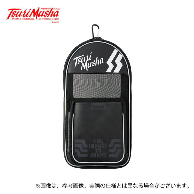 取り寄せ商品】 釣武者 TsuriMusha タモ枠カバーエッグ 四つ折り 40-50