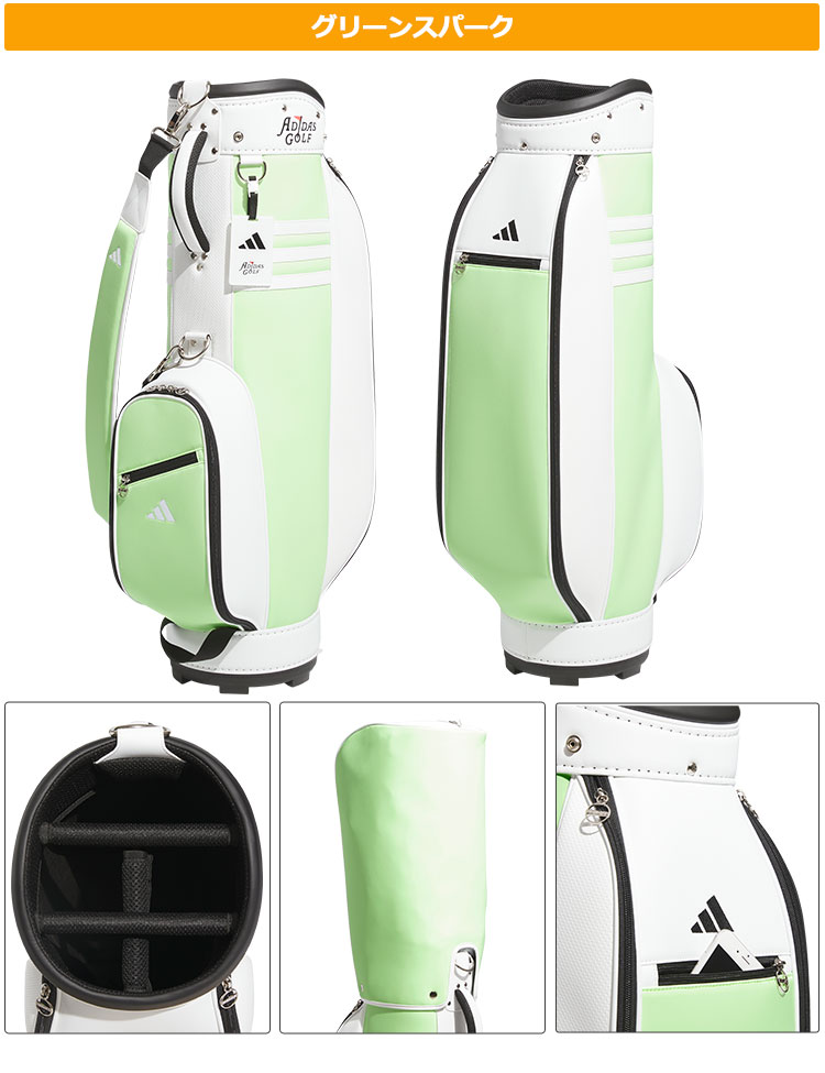 adidas（アディダス） ゴルフ IKL16 軽量 クラシックスリーストライプ