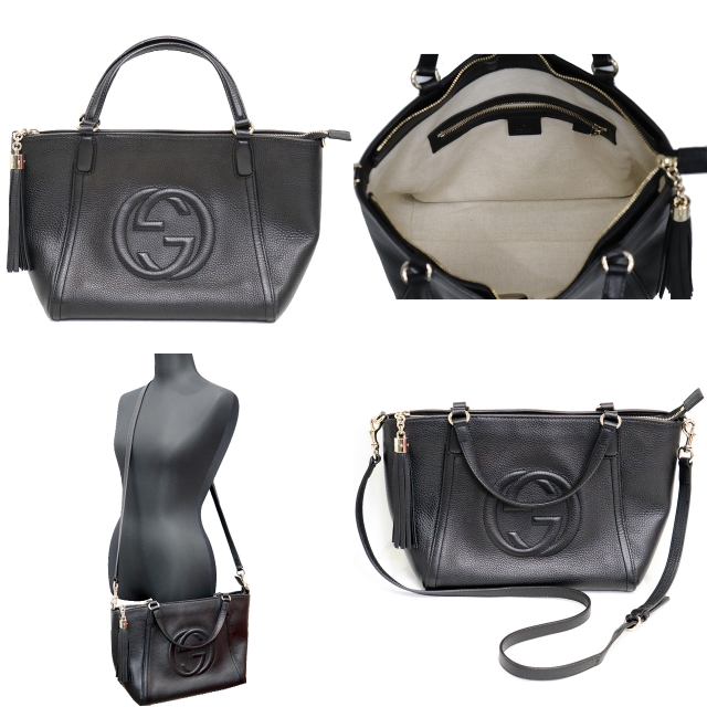 GUCCI（グッチ） ソーホー 2way ショルダー バッグ トートバッグ 斜め