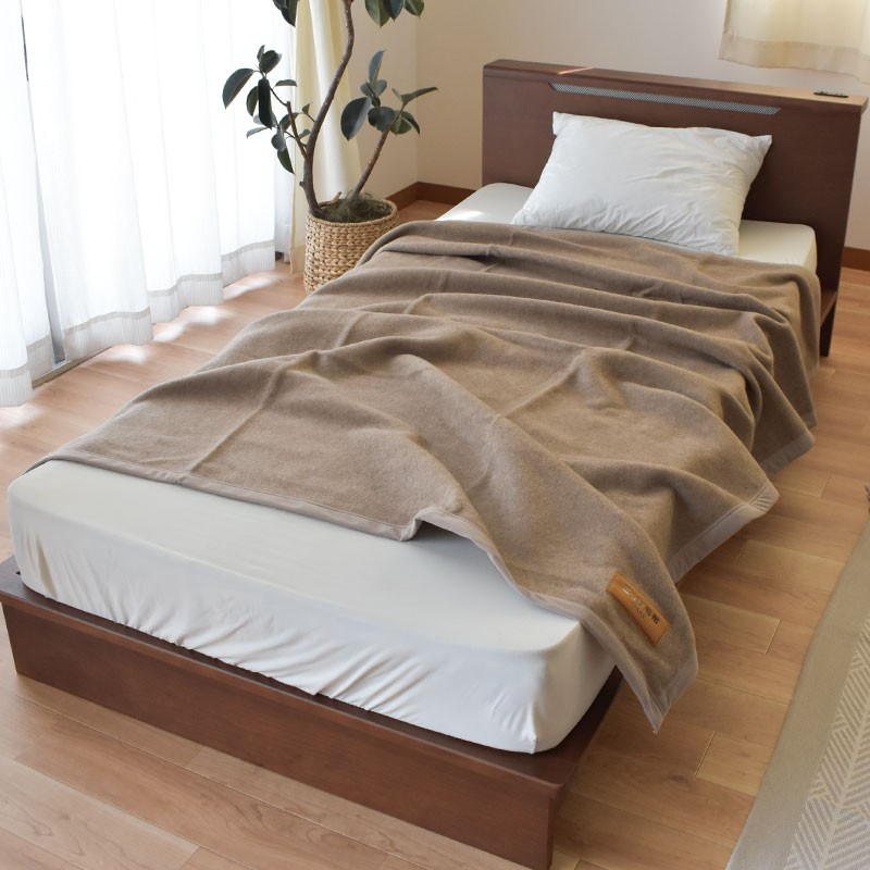 カシミヤ毛布 シングル 日本製 毛羽部分カシミヤ100％ 暖かい毛布 掛け