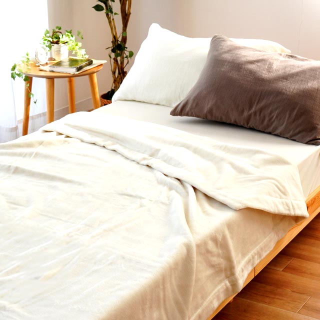 シルク毛布 シングル 日本製 絹100％ ペニーシルク 天然 ブランケット