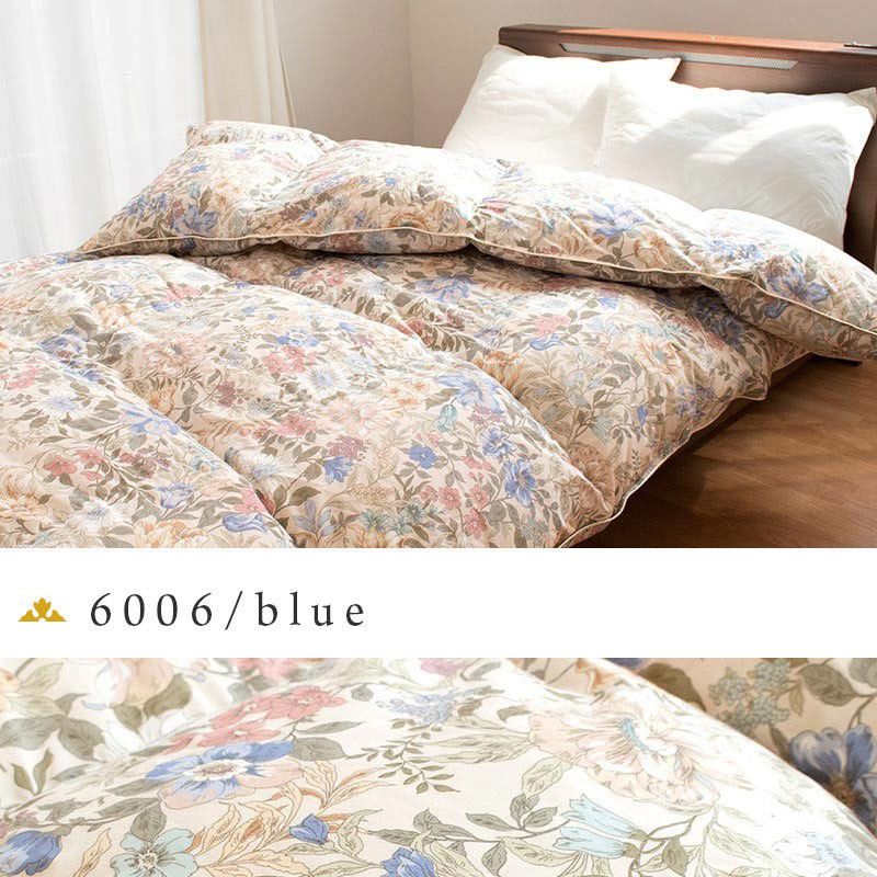 羽毛布団 ダブル 日本製 フランス産ダウン90％ 1.3kg 国内洗浄 羽毛