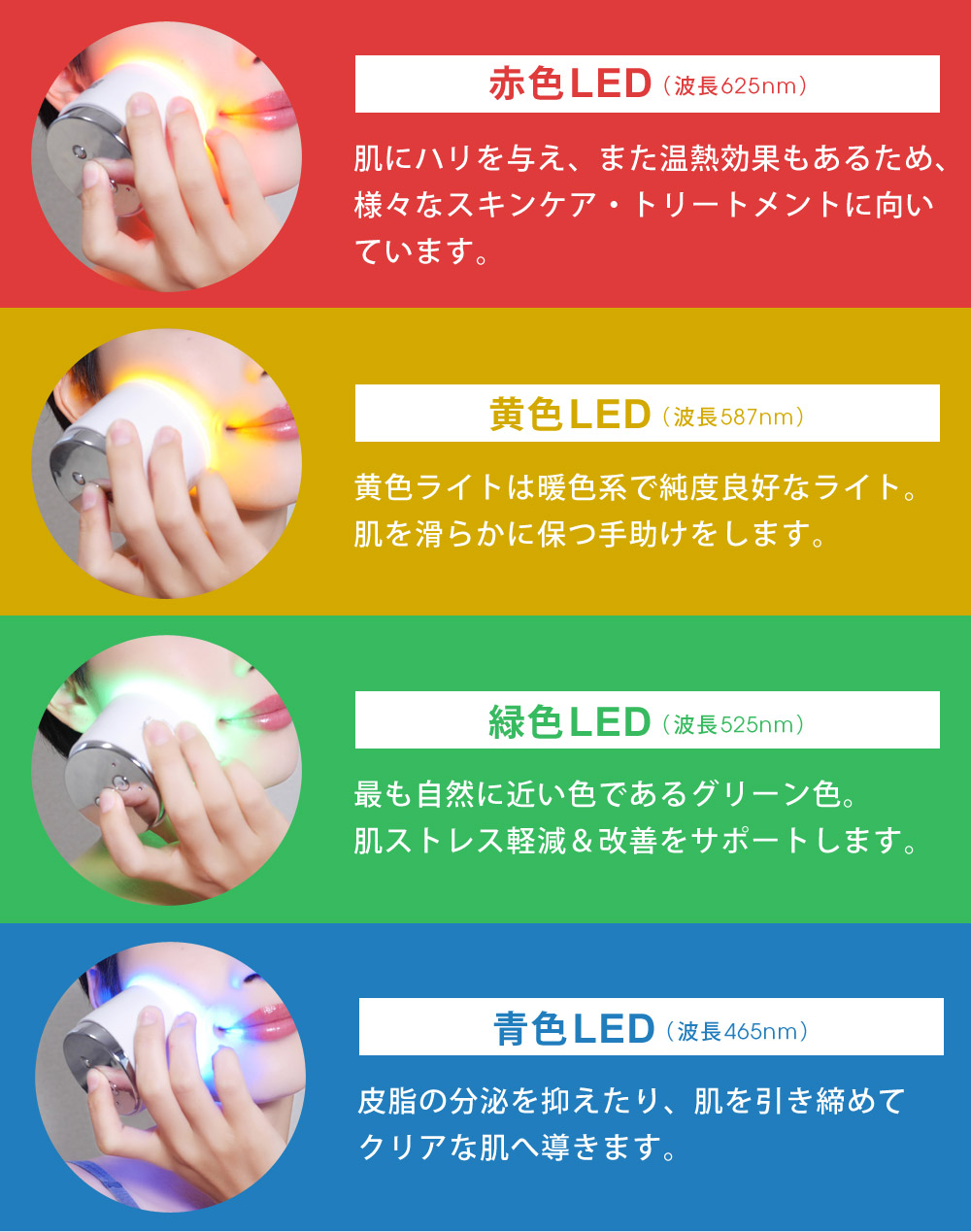 ポータブル 光美顔器 LUMI BEAUTE ルミ・ボーテ 光 美容器 光エステ