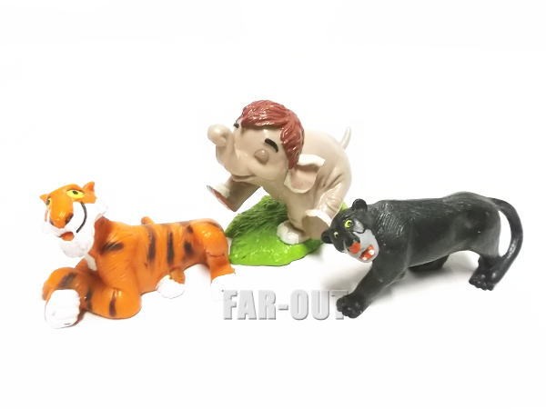 ジャングルブック PVCフィギュア 5点セット 1980年代 ディズニー : FAR