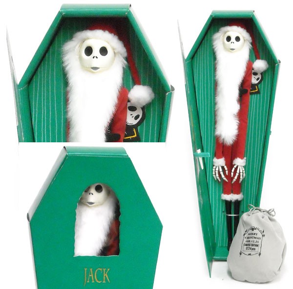 ナイトメアー・ビフォア・クリスマス 棺おけ型BOX入り サンタジャック