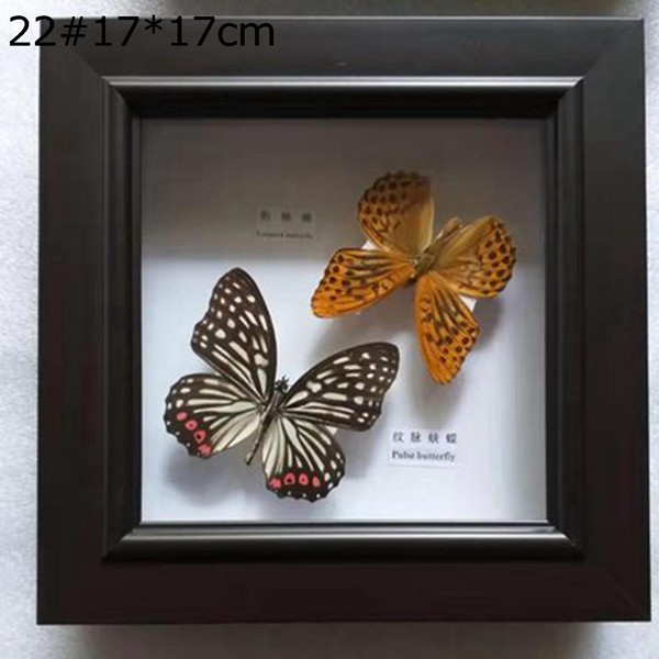 フォトフレーム 額縁 正方形 壁掛け 立体額 ボックスフレーム 本物額