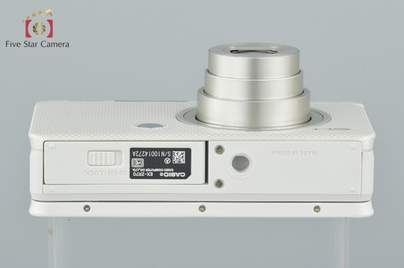 HIGH SPEED EXILIM 【中古】Casio カシオ EX-ZR70 ホワイト コンパクト