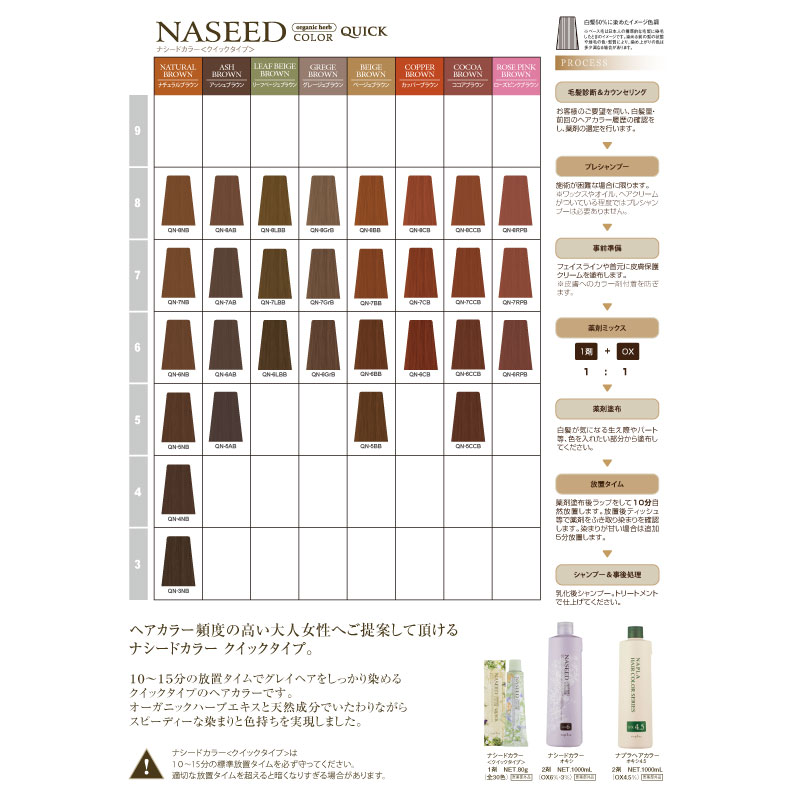NASEED ナプラ ナシード ファッションカラー N-Ma10 80g 美容室専売