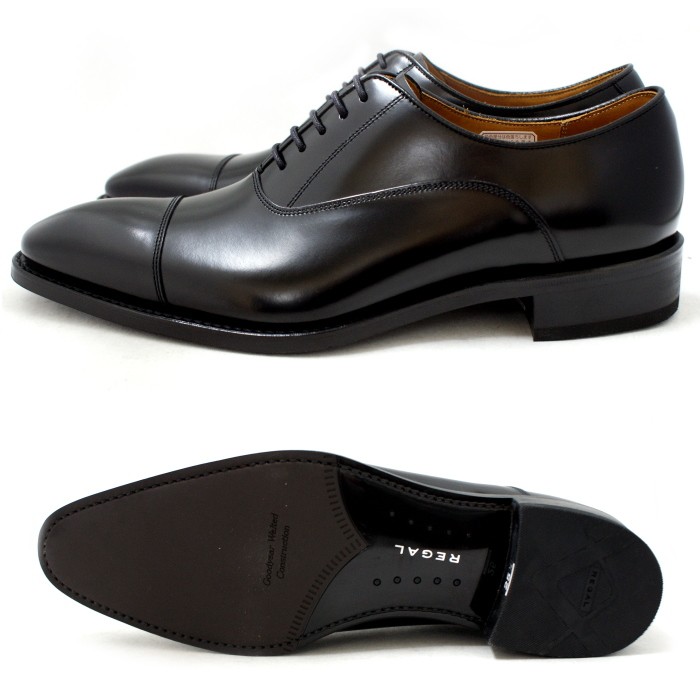 REGAL（リーガル） 靴 メンズ ビジネスシューズ ストレートチップ 本革
