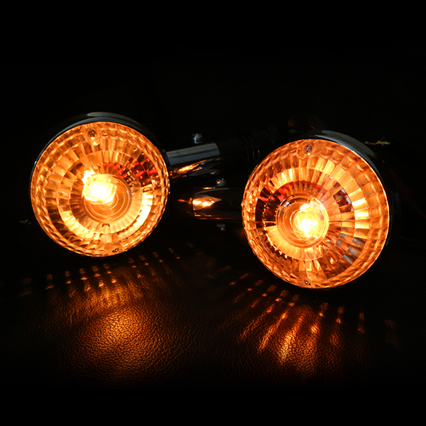 ヤマハ 純正タイプ 丸形 ウインカー クリア 4個セット XJ XJR400 SR400