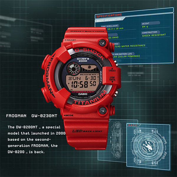 G-SHOCK GW-8230NT-4 FROGMAN 30周年限定モデル 腕時計 メンズ