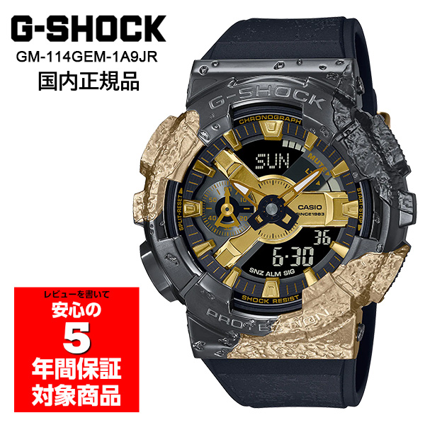 G-SHOCK GM-114GEM-1A9JR 40周年モデル 腕時計 メンズ デジアナ G