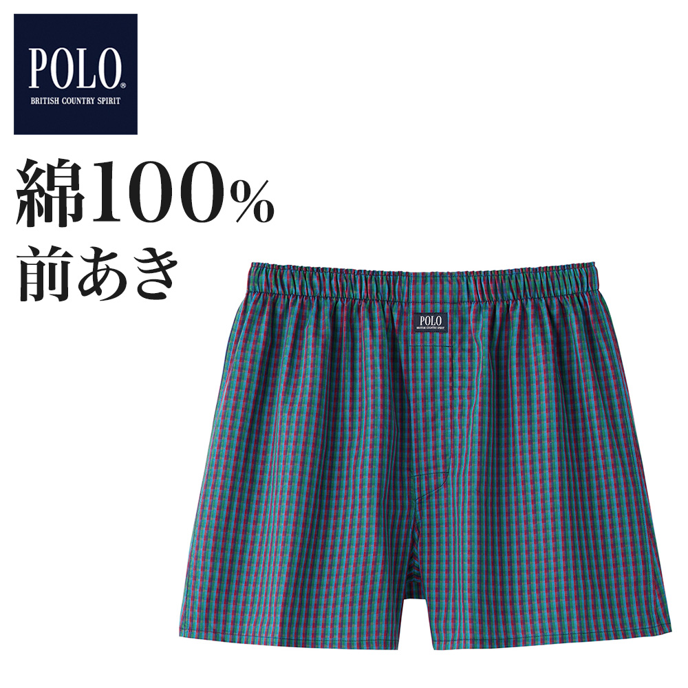 POLO BCS（ポロ・ビーシーエス） POLO トランクス メンズ 年間 綿100