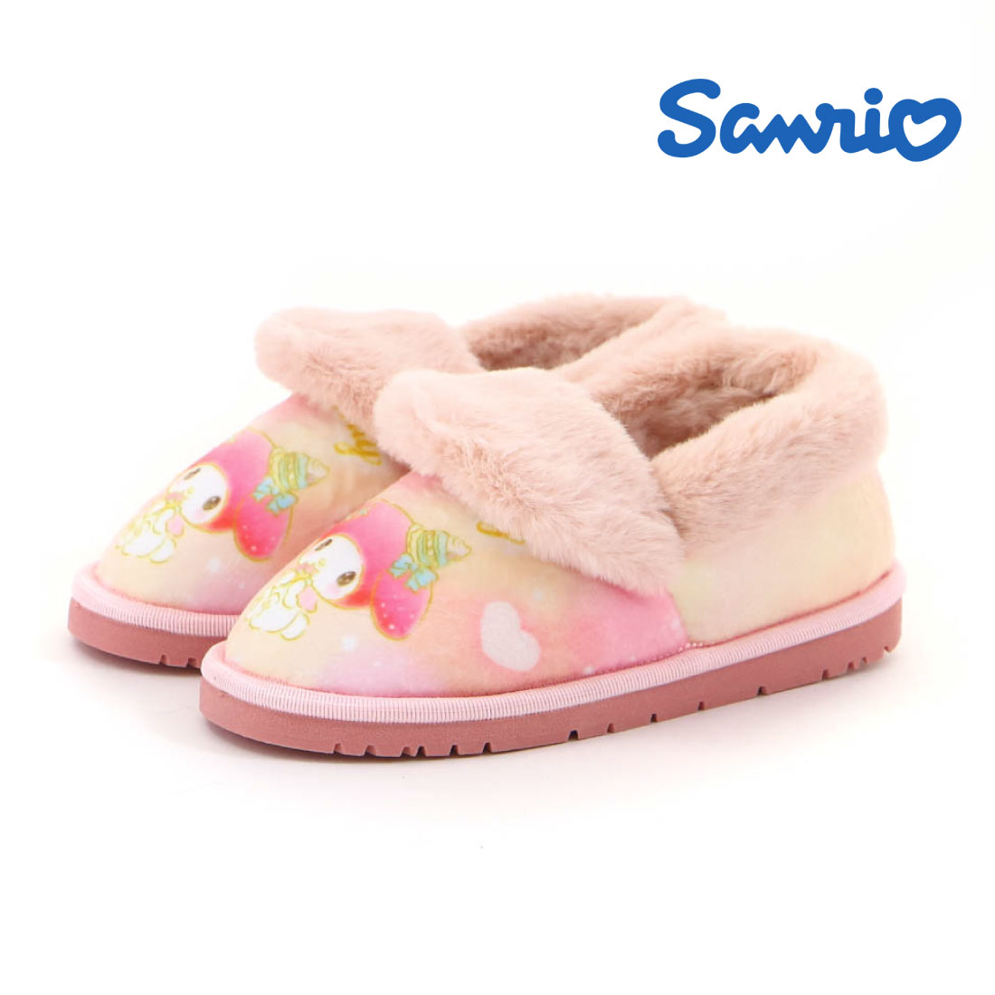 サンリオ Sanrio キッズ ジュニア ムートンサンダル ボアサンダル