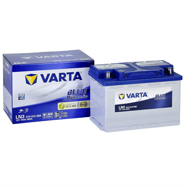 VARTA 【VARTA正規品】LN3（574 012 068） バルタ ブルーダイナミック