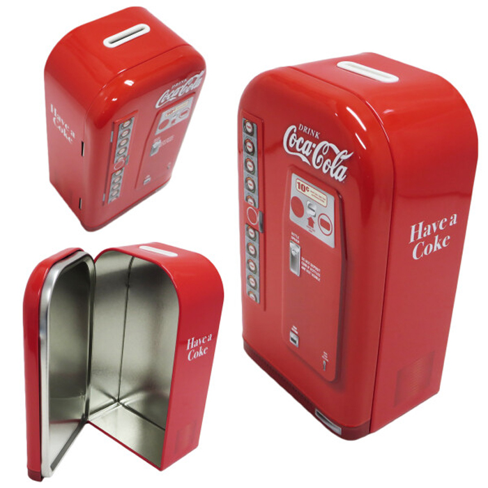 コカコーラ 自動販売機 貯金箱 cocacola ベンディングマシン 自販機型
