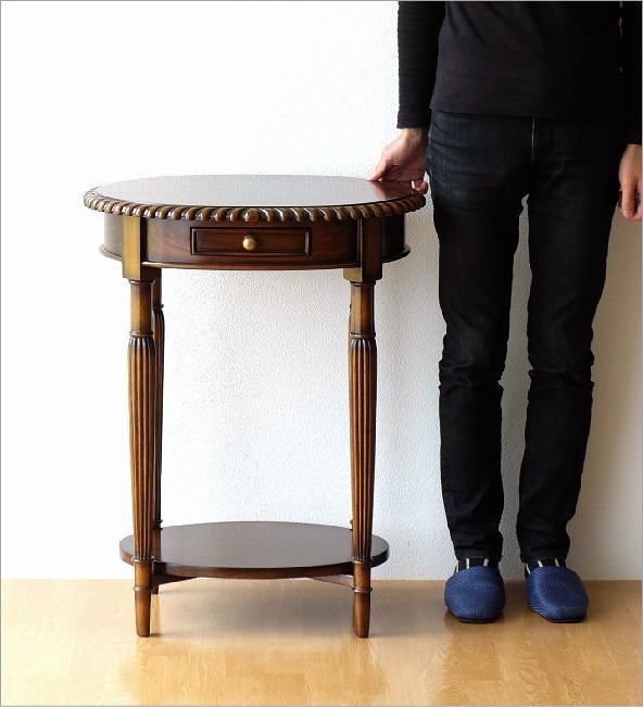 コンソールテーブル サイドテーブル アンティーク 家具 電話台