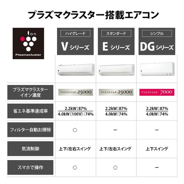 SHARP（シャープ） エアコン 18畳用 5.6kW 単相200V DGシリーズ 2025年