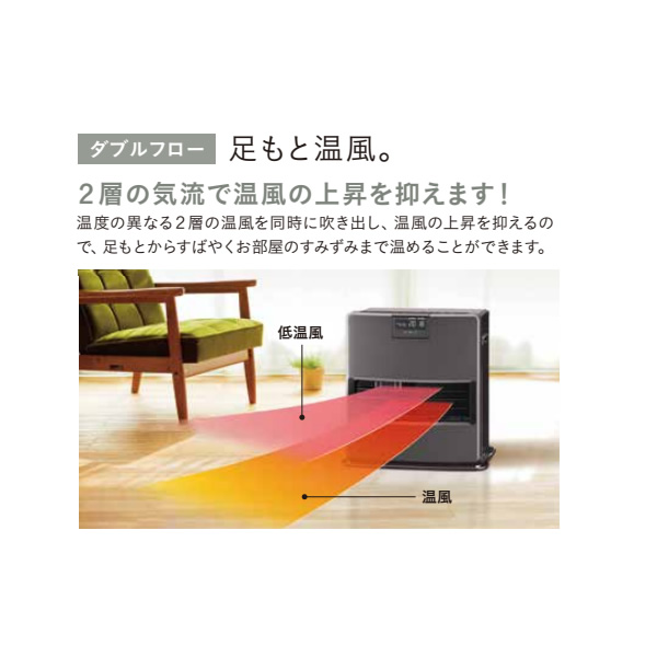 CORONA（コロナ） 石油ファンヒーター FH-VX5725BY-H VXシリーズ 木造