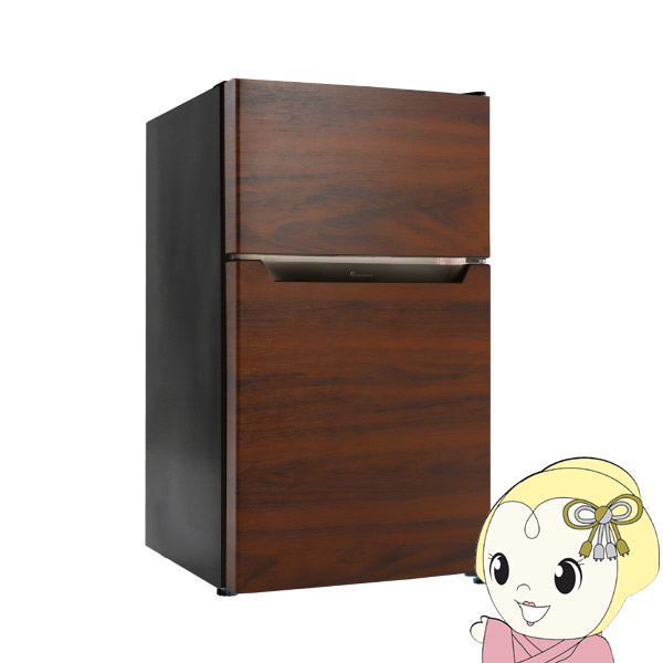 WINCOD（ウィンコド） 冷凍冷蔵庫 一人暮らし 2ドア 87L 新生活 右開き