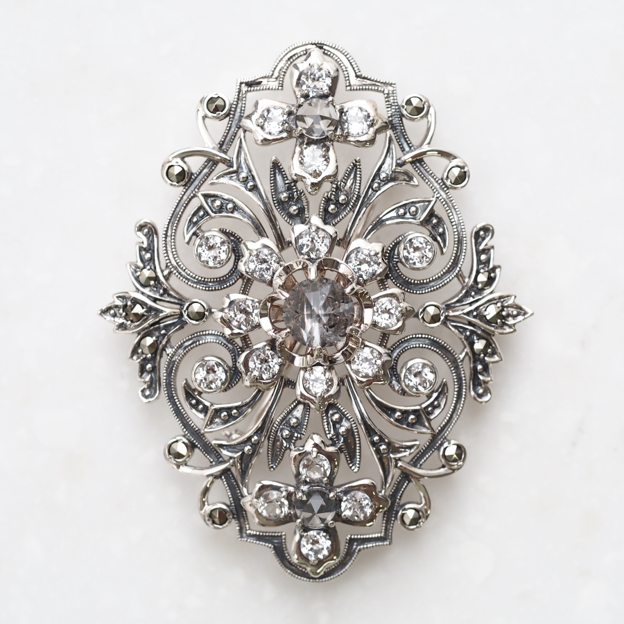 マーカサイト ブローチ」の人気商品一覧 | 安い商品を通販サイトから