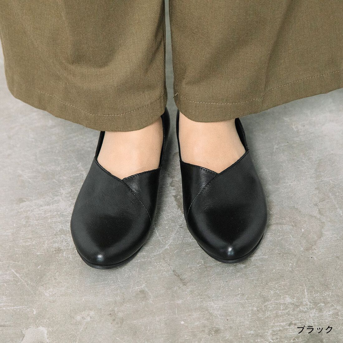 yuko imanishi +（ユウコイマニシプラス） フラットシューズ