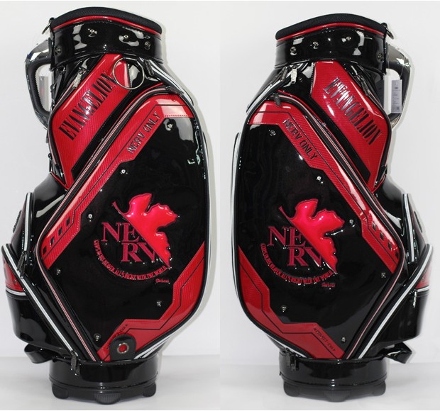 エヴァンゲリオン キャディバッグ NERV カラー EVANGELION GOLF エヴァ