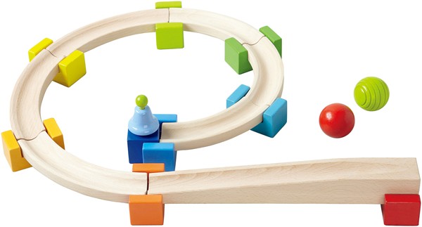 HABA ハバ社 木のおもちゃ ドイツ製 ベビークーゲルバーン 木製玩具