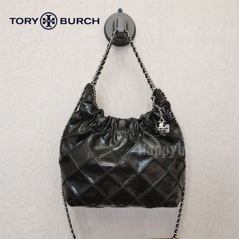 TORY BURCH（トリーバーチ） FLEMING SUEDE HOBO フレミング
