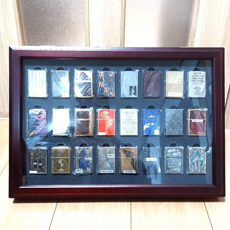 ZIPPO（ジッポー） ZIPPO社製 絶版品 コレクション ケース 3段 木製