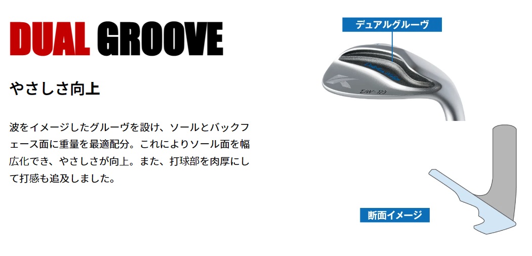 kasco（キャスコ） ドルフィンウェッジ ストレートネック 50度 DW-123