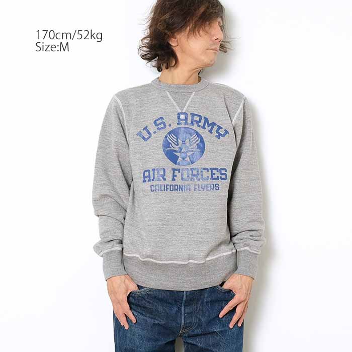 BUZZ RICKSON'S バズリクソンズ スウェット トレーナー ひび割れ