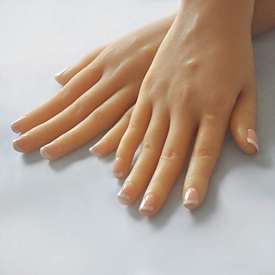 ハンドモデル 両手 マネキン リアル 模型 トルソー 女性 シリコン製