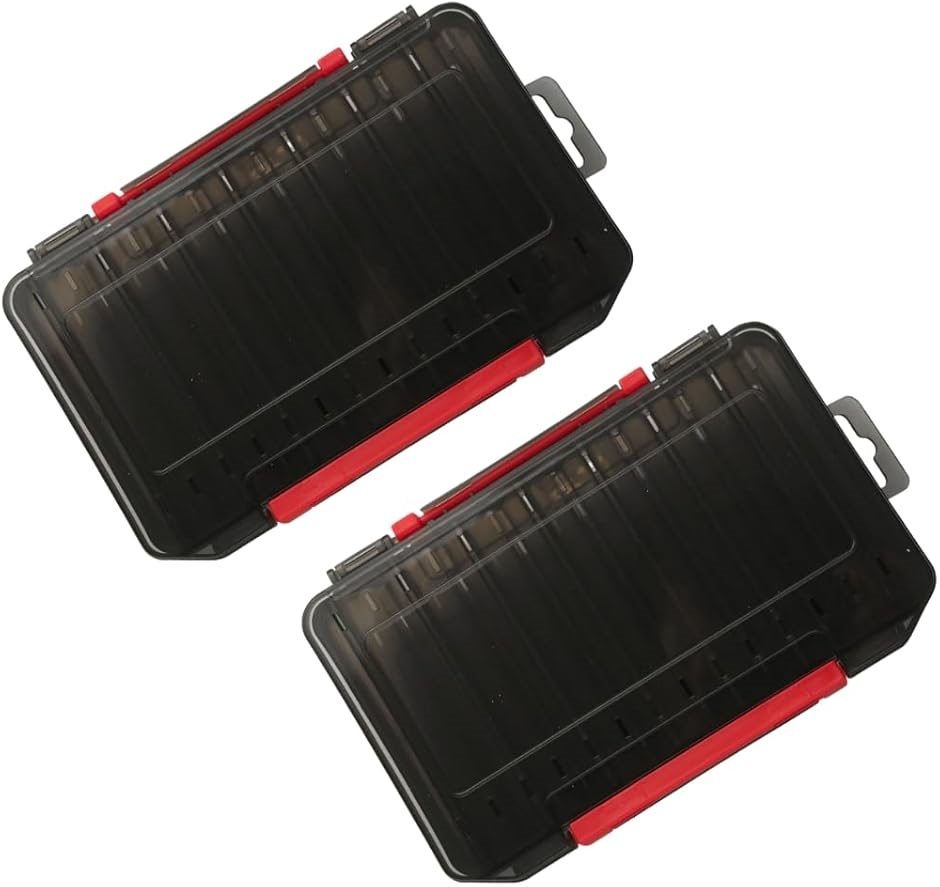 両面ルアーワームケース タックル 収納 ボックス メタルジグ