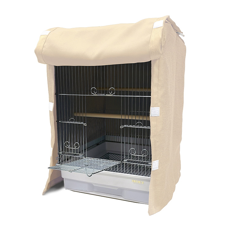 鳥かご ケージカバー 1級遮光 Mサイズ 38×40×54 全4色 フルダル 無地