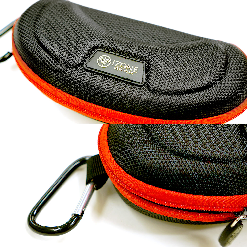 サングラスケース メガネケース スポーツサングラス ケース カラビナ