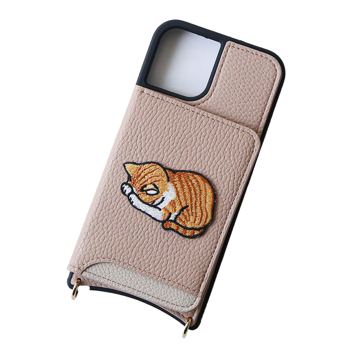 iPhone 17 16e スマホ ケース 名刺入れ ショルダー ベルト 刻印