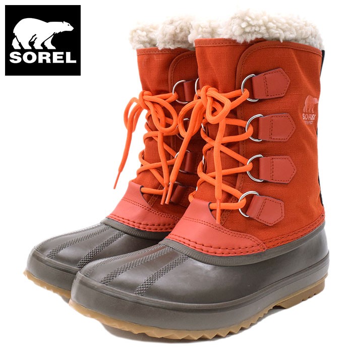 SOREL（ソレル） ブーツ メンズ 男性用 1964 パック ナイロン Rust Red