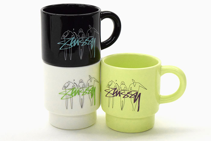 STUSSY（ステューシー） マグカップ STUSSY 3 People Stacking