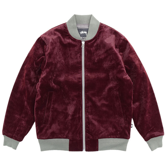 STUSSY（ステューシー） ジャケット メンズ Velvet Bomber(stussy JKT