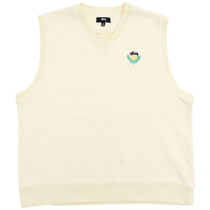 STUSSY（ステューシー） ベスト メンズ Fleece ( stussy vest Vネック