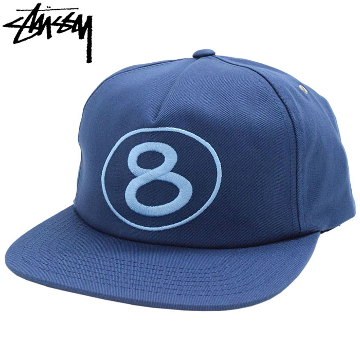 STUSSY（ステューシー） キャップ 帽子 STUSSY Number 8 Snapback Cap