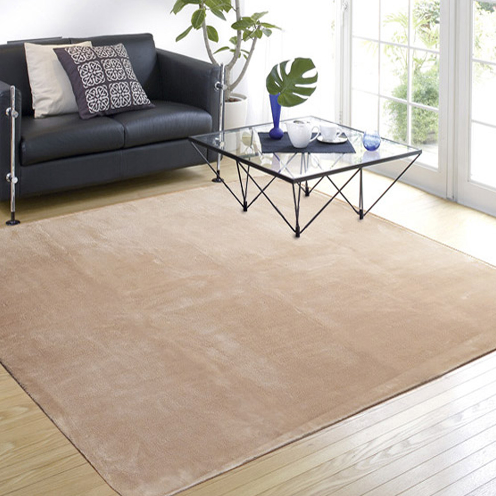 ラグ 2畳 180×180cm マット ホットカーペット対応 洗える 滑り止め