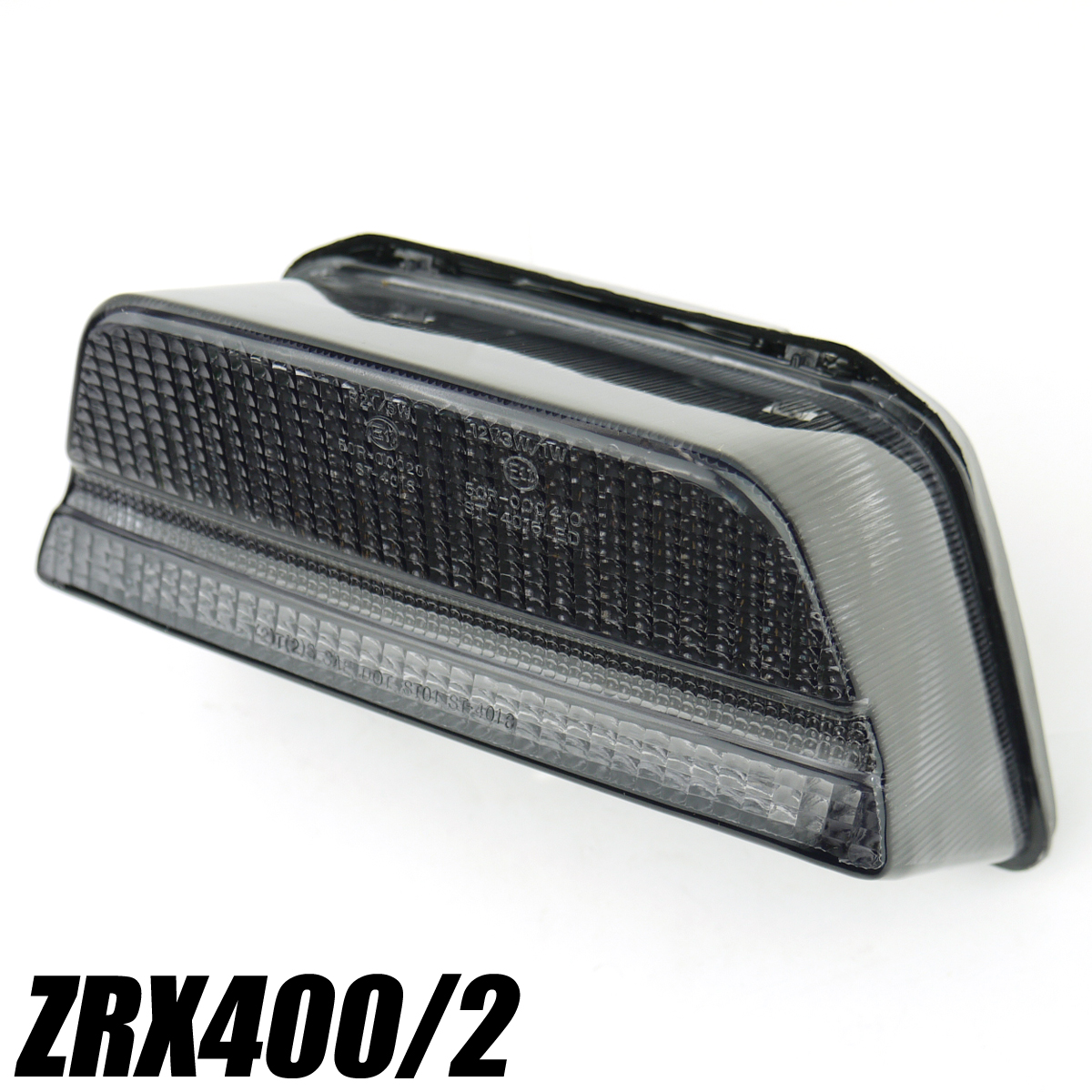 ZRX400/2用 LEDテールランプスモークレンズ ポン付けLEDテール 車検