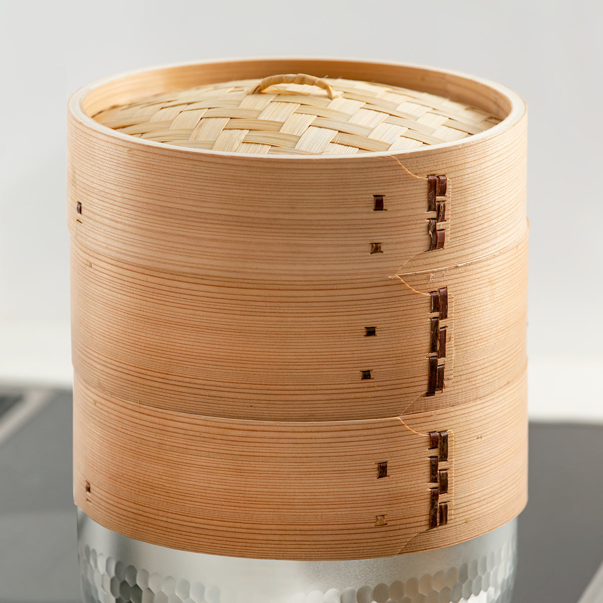 中華セイロ 2段 直径21cm （ 蒸し器 杉 木製 蒸籠 セイロ 蒸篭 蒸し