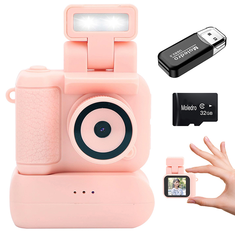デジタルカメラ 200万画素 ミニカメラ 1.44インチ 軽量 小型 操作簡単